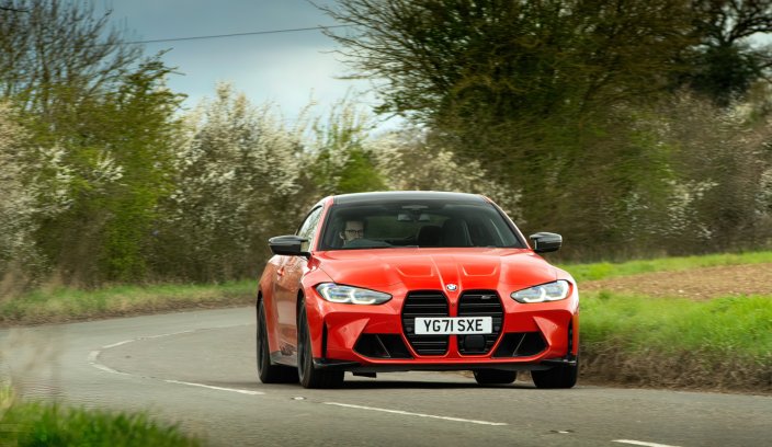 BMW M4 Competition xDrive w ruchu