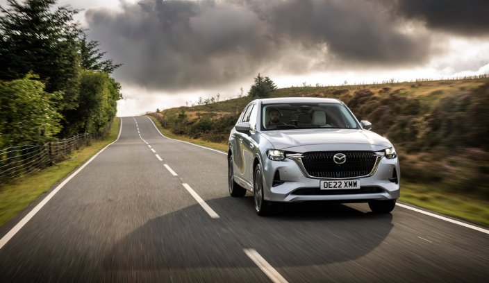 Mazda CX-60 podczas testu