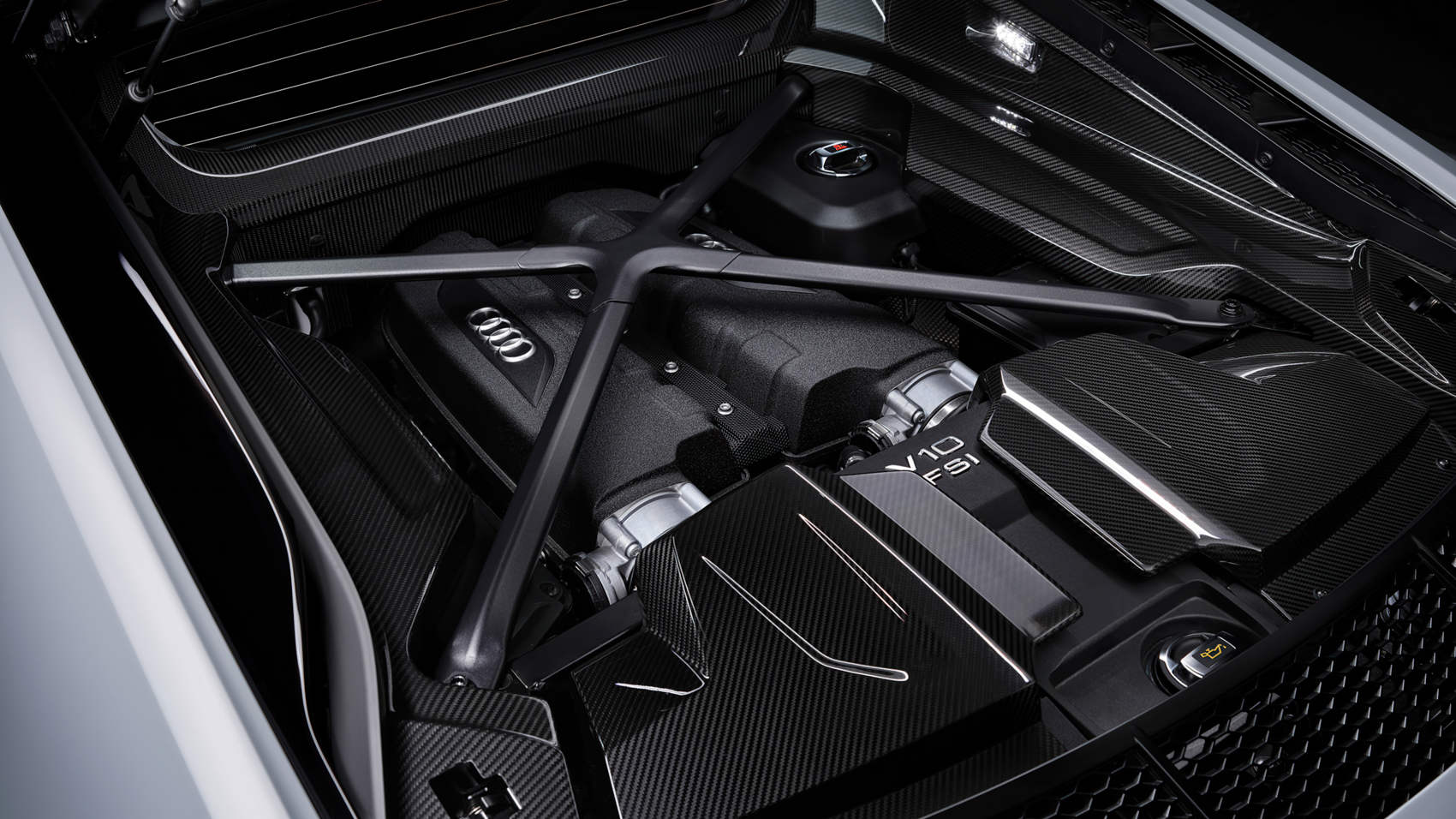 Audi R8 V10 GT RWD - silnik