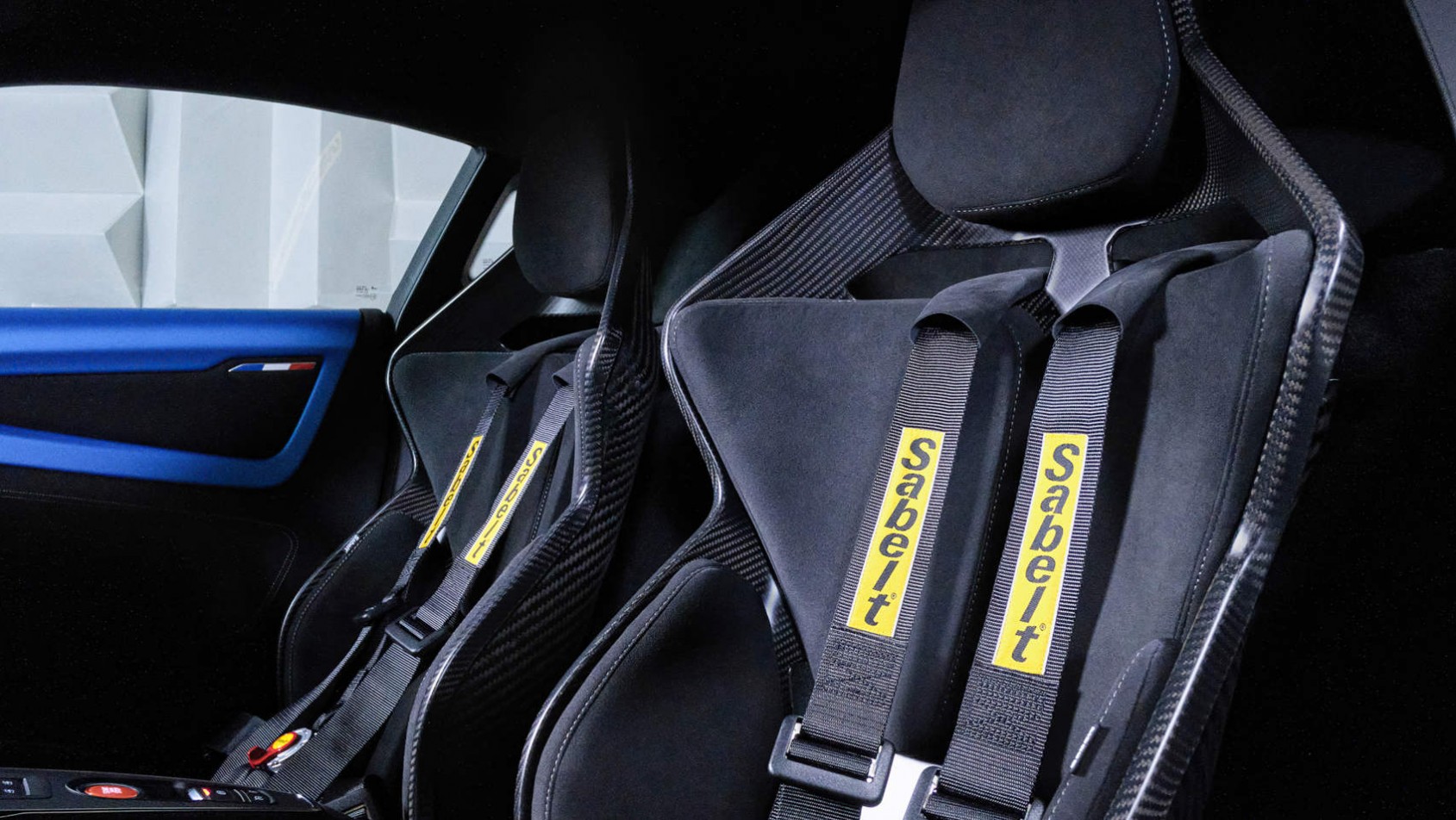 Alpine A110R - lekkie fotele