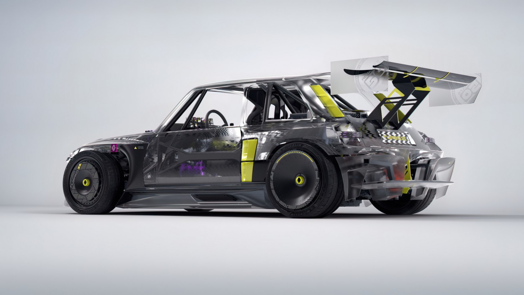 Renault 5 Turbo widok z boku