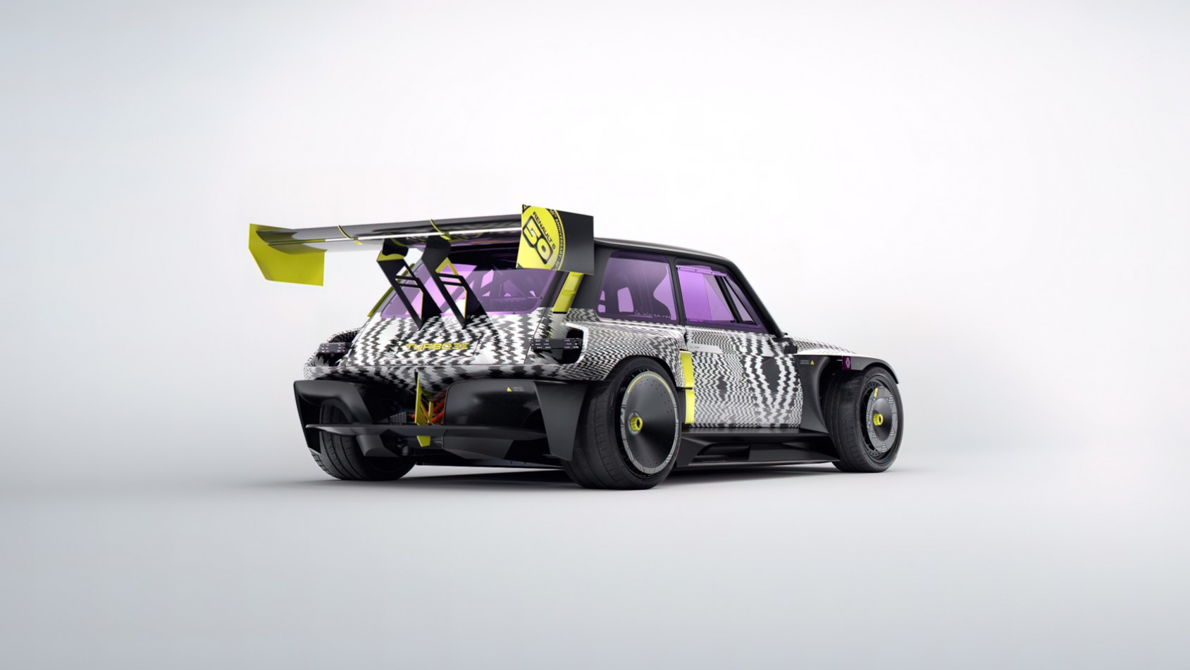 Renault 5 Turbo tylne skrzydło