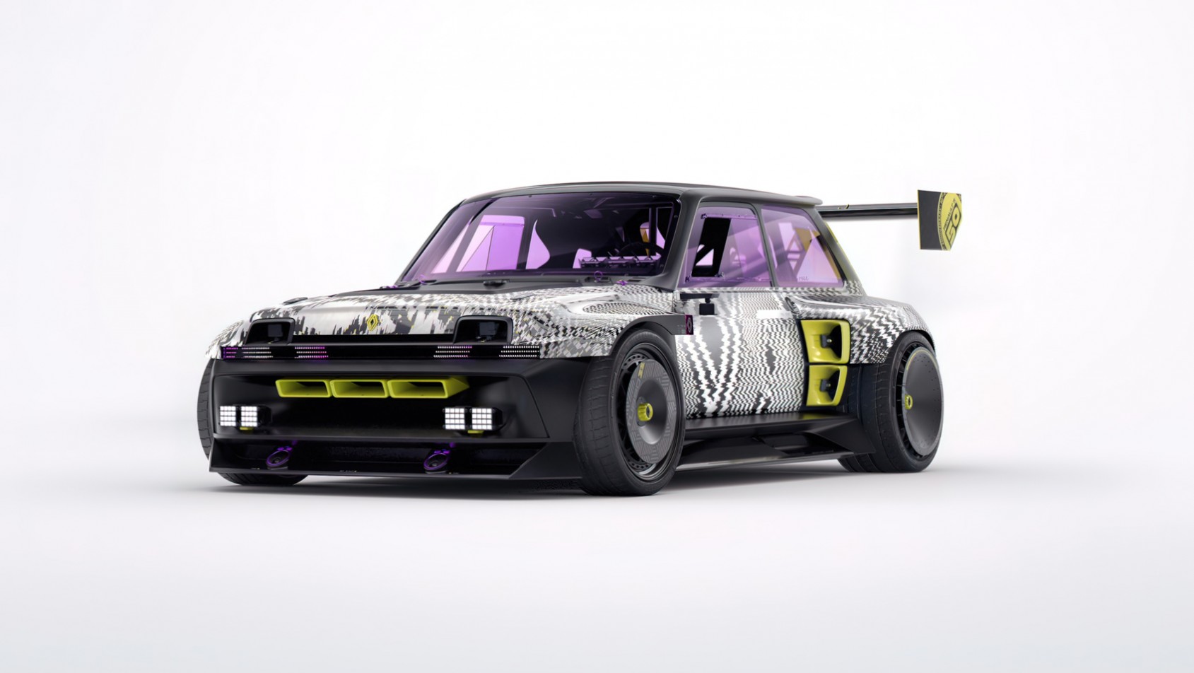 Renault 5 Turbo koncept rzut