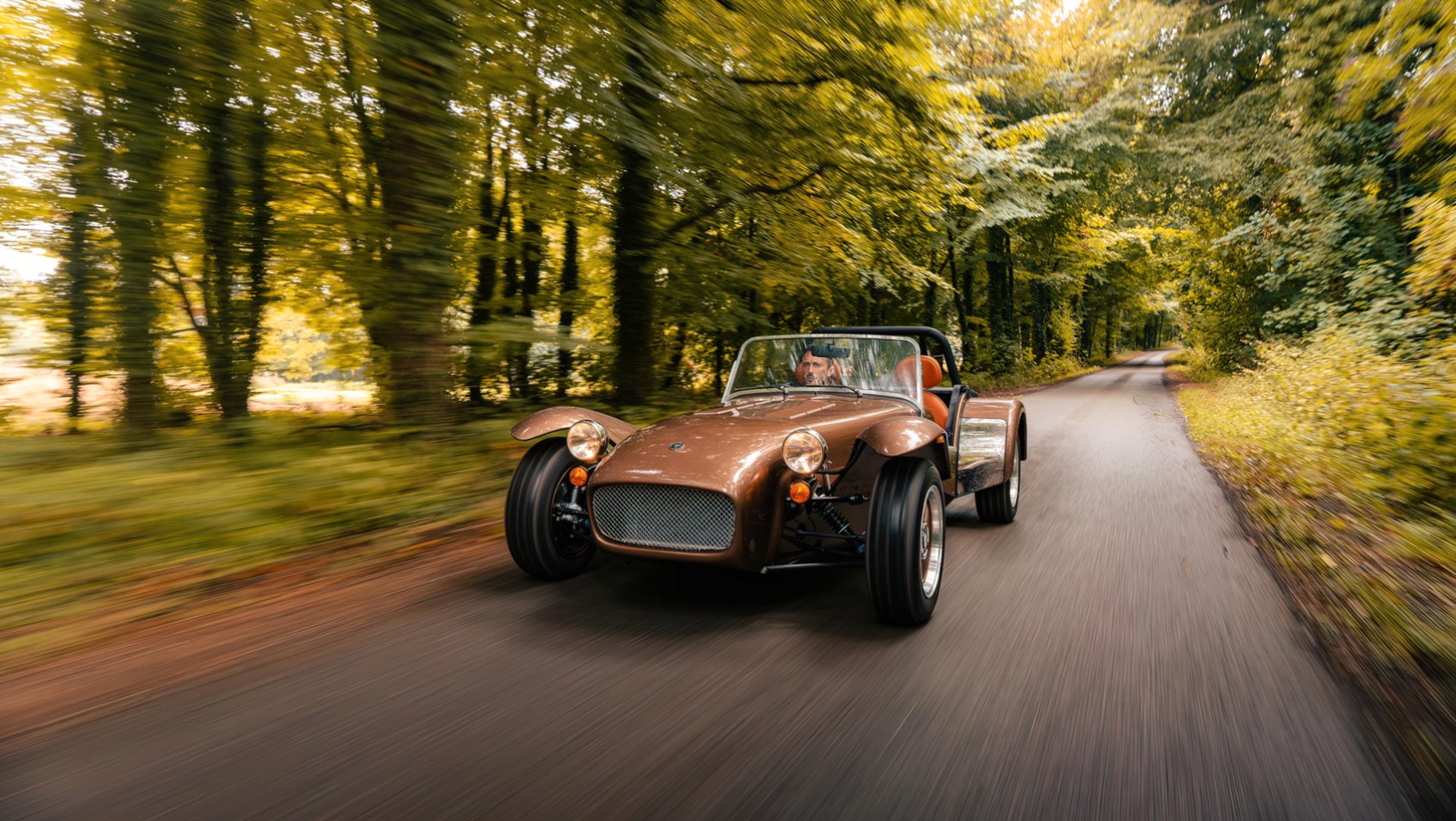Caterham Super Seven 600 w ruchu