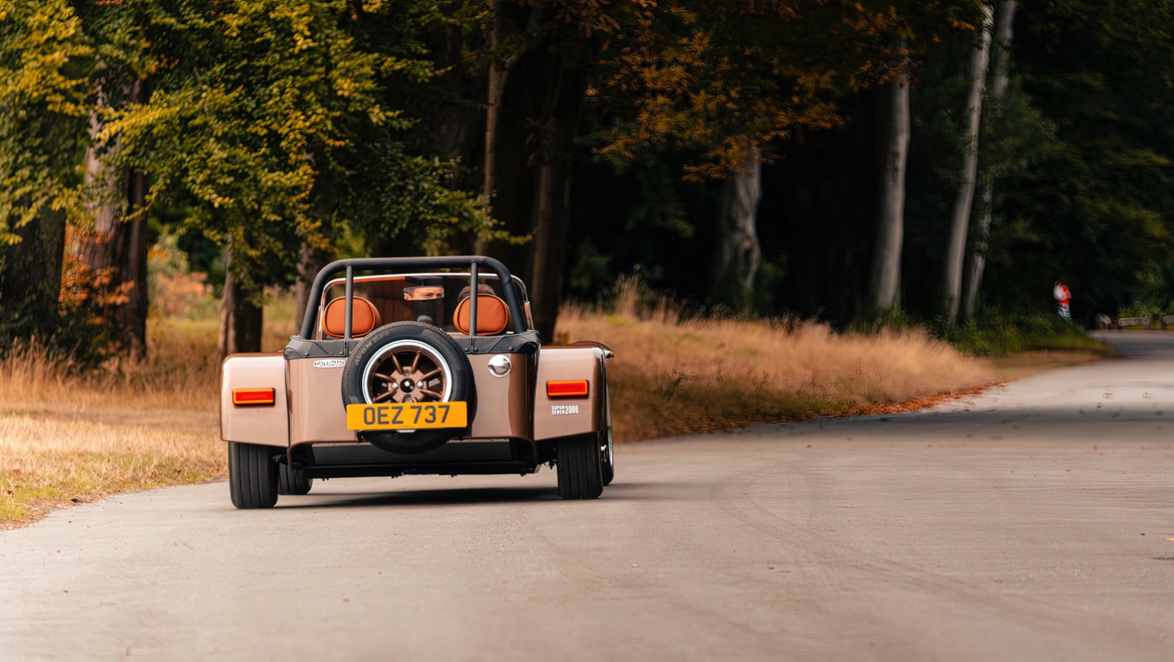 Caterham Super Seven z tyłu