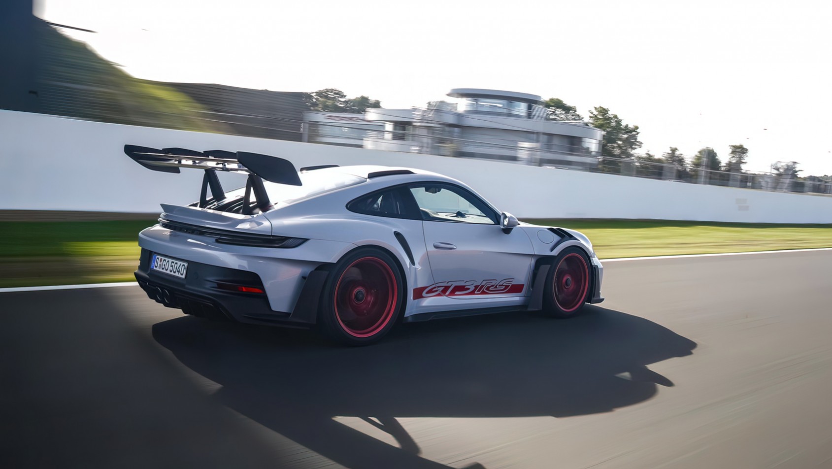 Porsche 911 GT3 RS Porsche 911 GT3 RS w ruchu