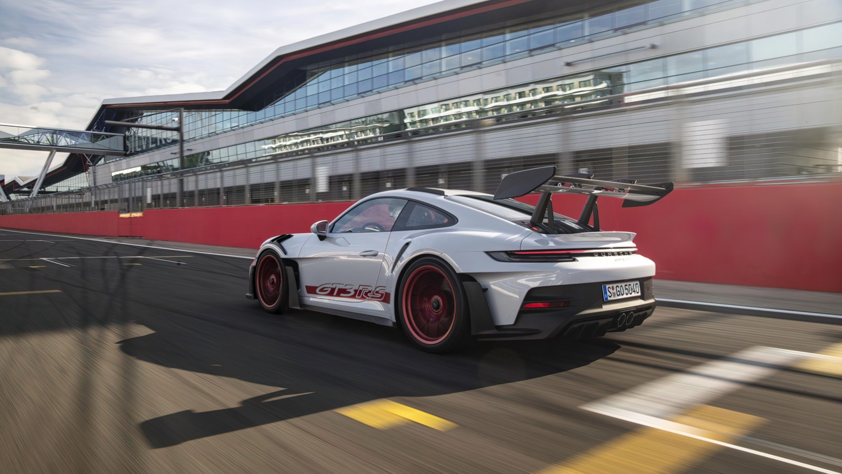 Porsche 911 GT3 RS Porsche 911 GT3 RS w ruchu