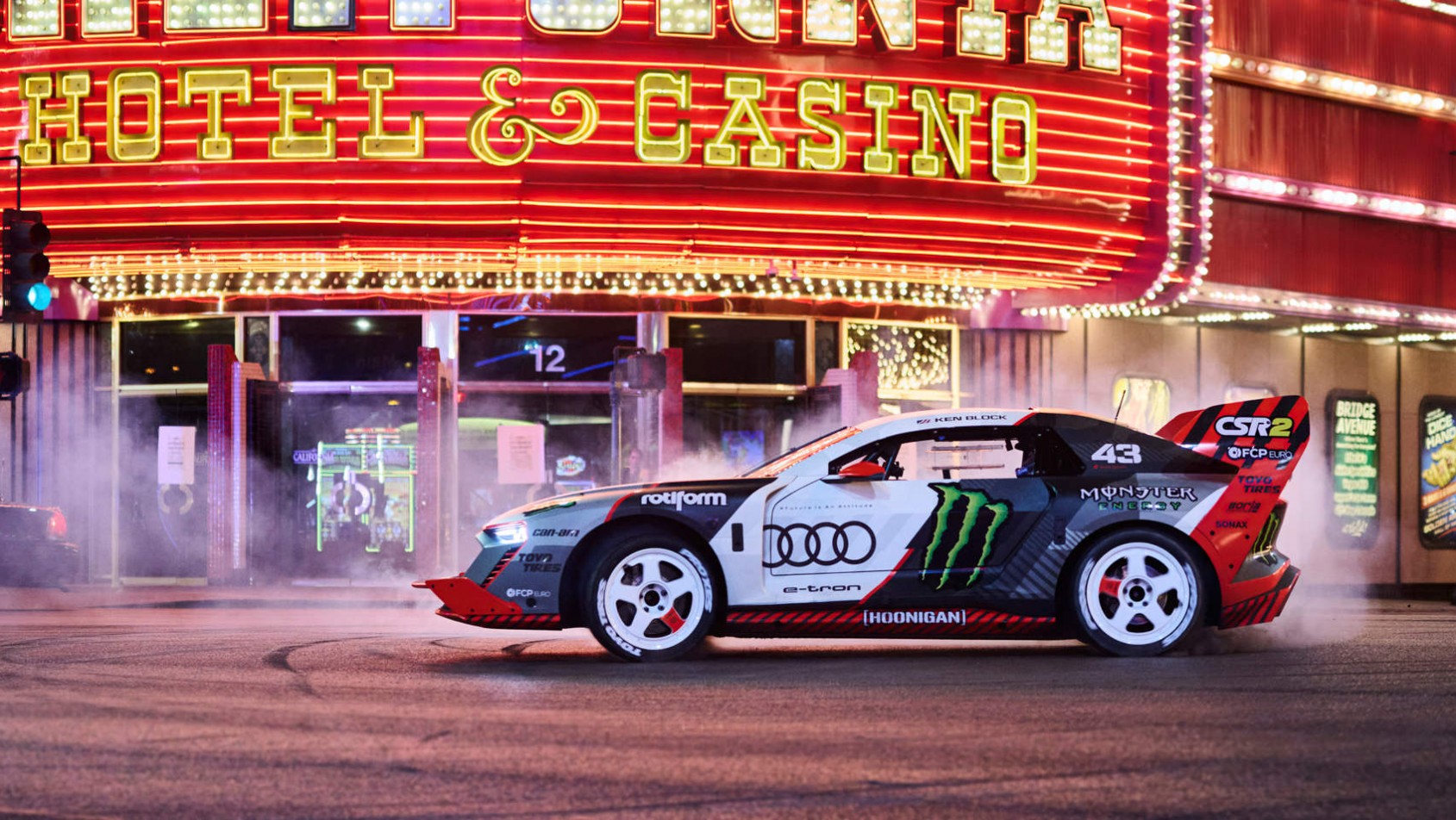 Audi S1 Hoonitron Kena Blocka