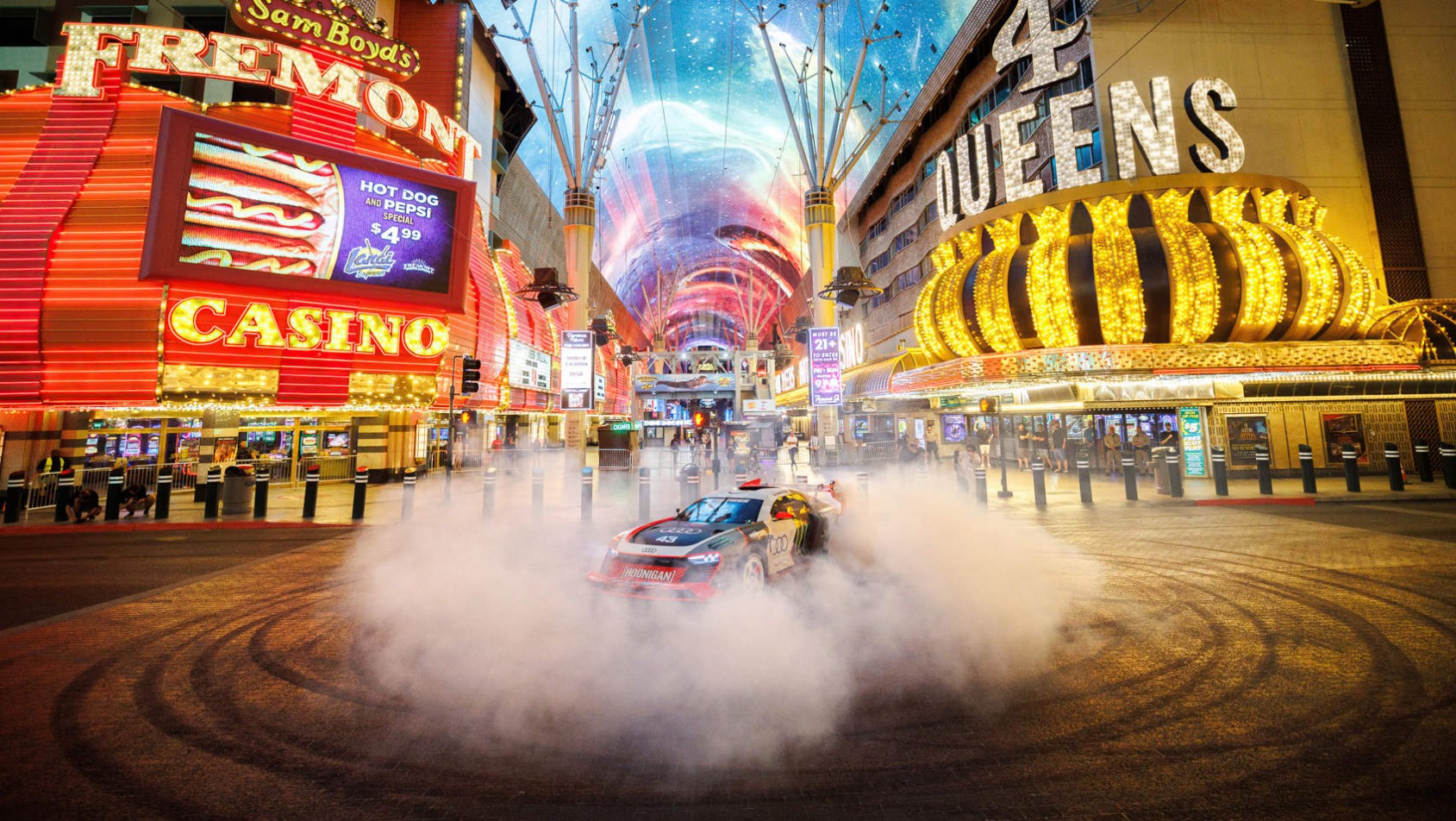 Audi S1 Hoonitron w Las Vegas