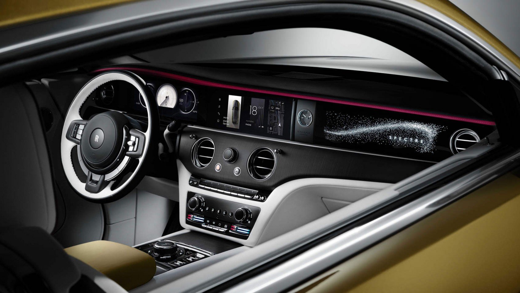 Rolls-Royce Spectre - luksusowe wnętrze