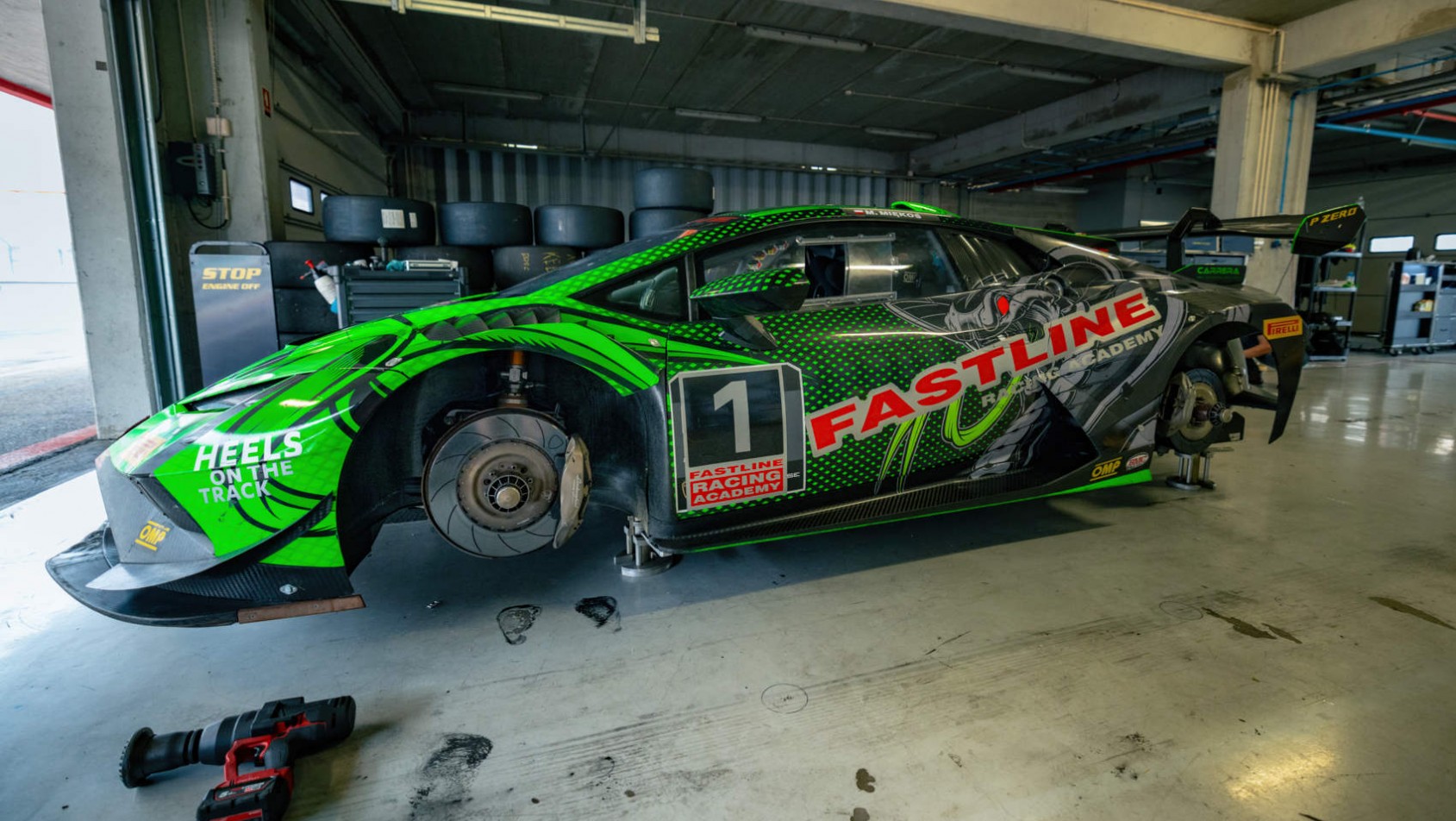 Lamborghini Huracán Super Torfeo w boksie