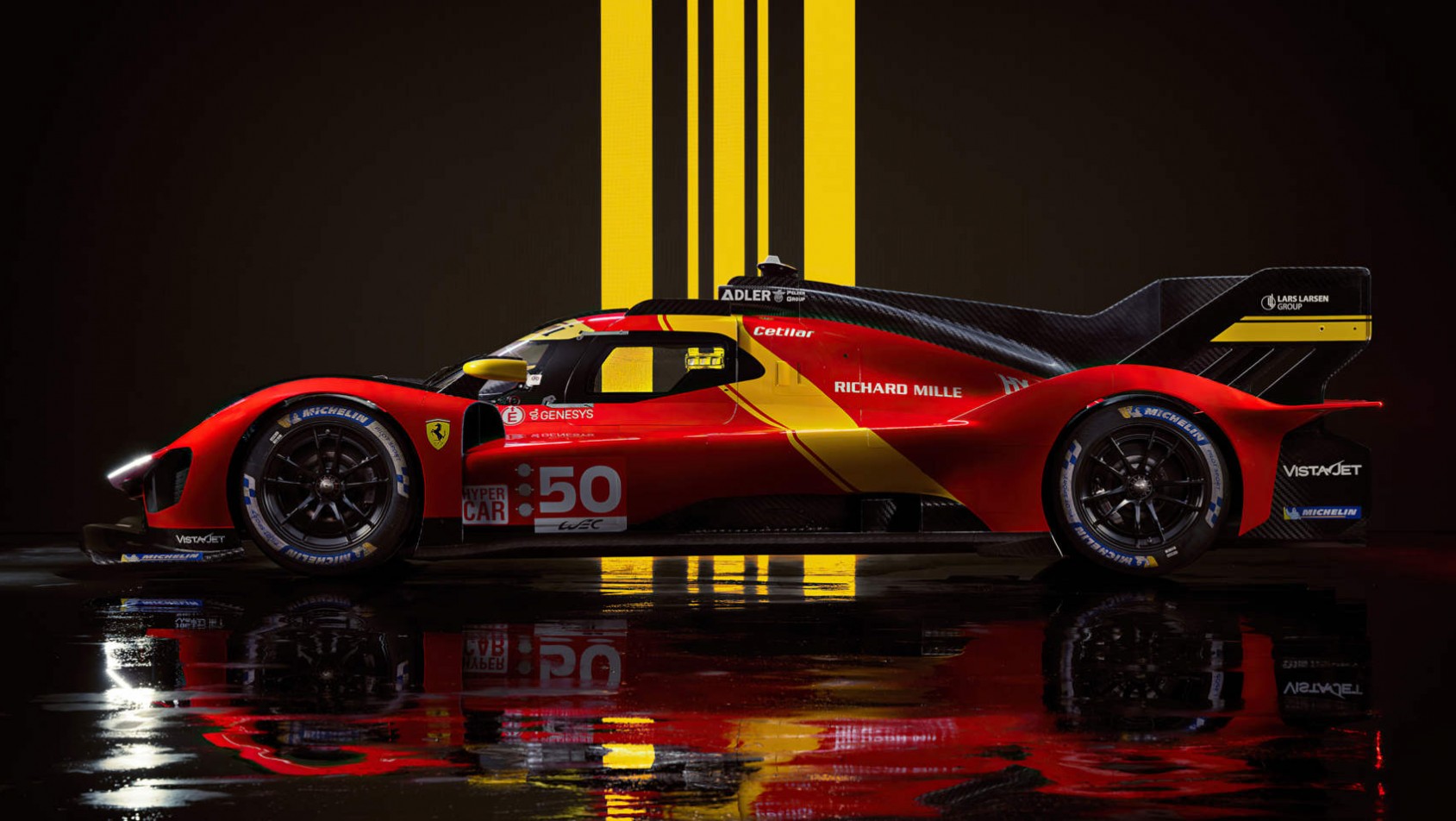 Ferrari 499P - linia auta