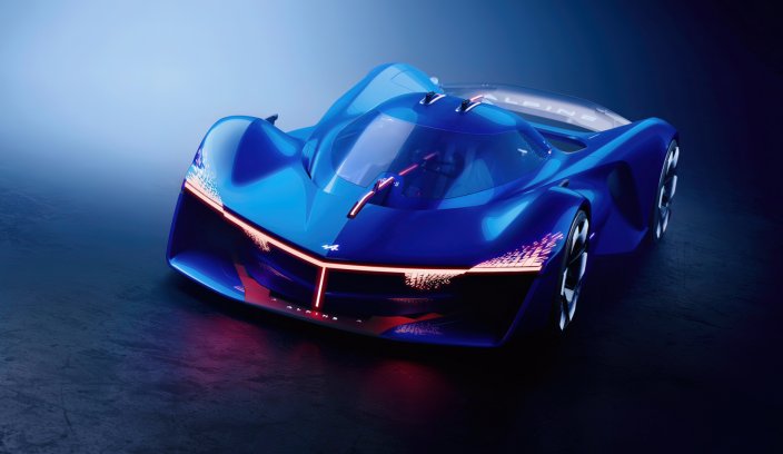 Alpine Alpenglow sylwetka