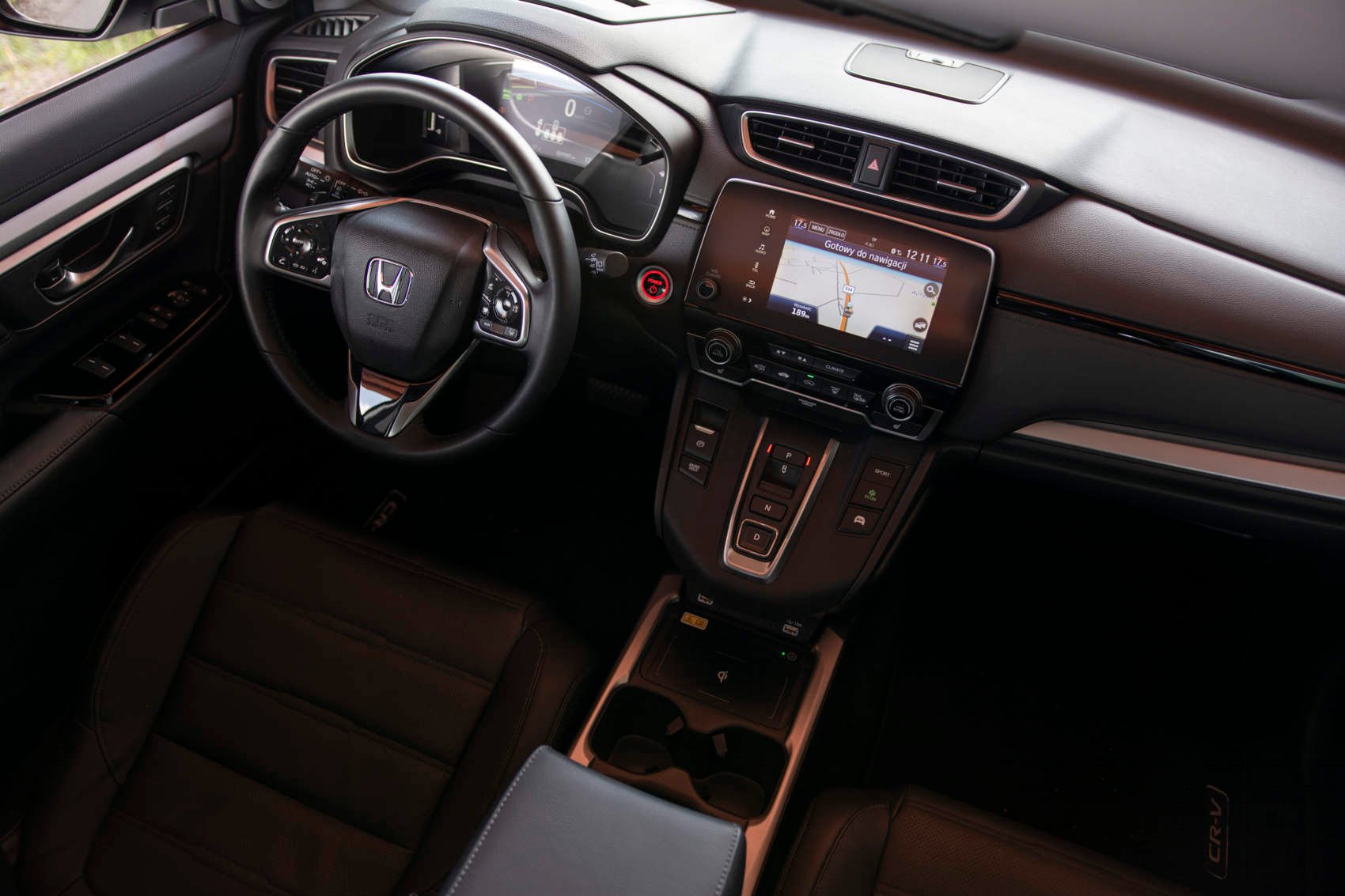 Honda CR-V - obszerna kabina