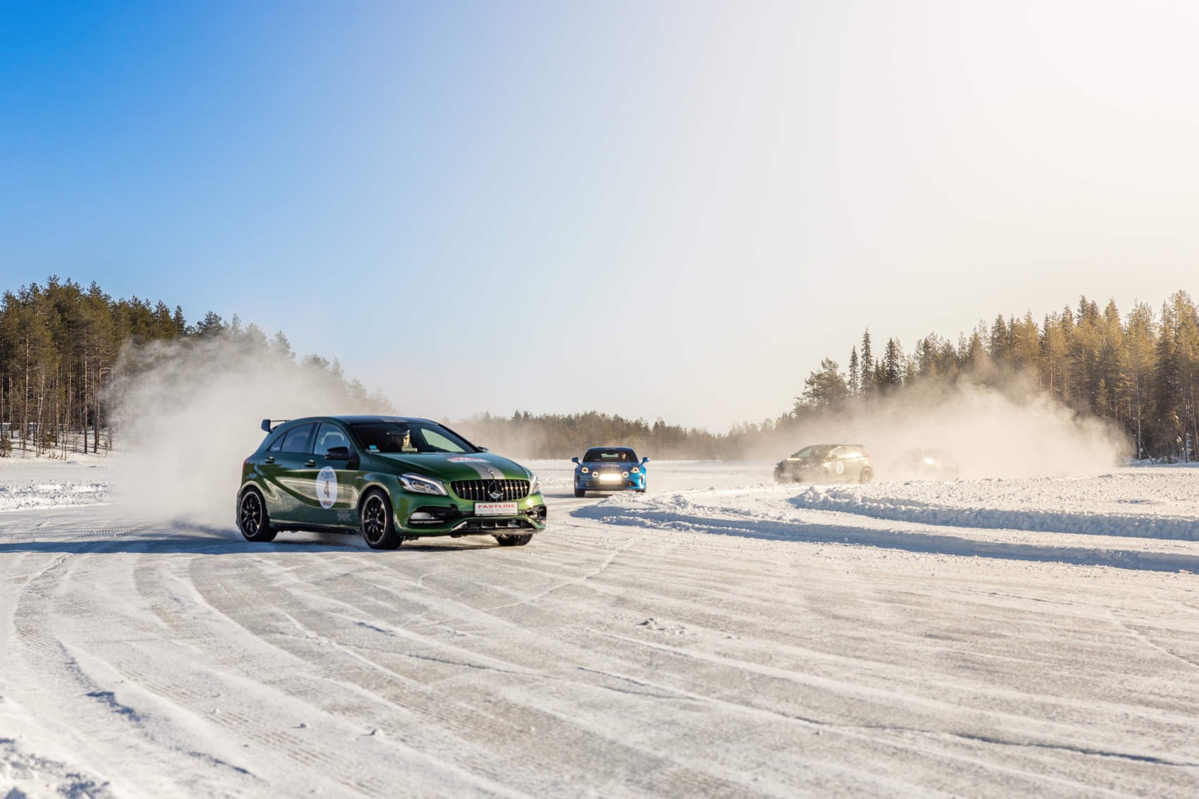 Fastline Ice Driving Experience - Mercedes A45 AMG