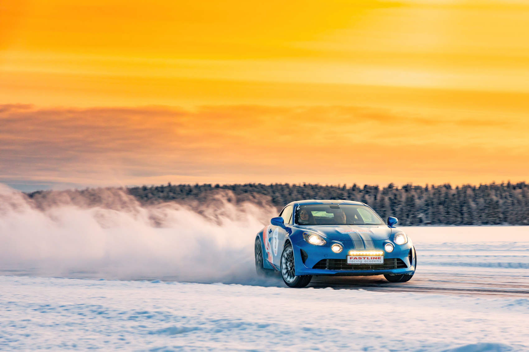 Fastline Ice Driving Experience - Alpine A110