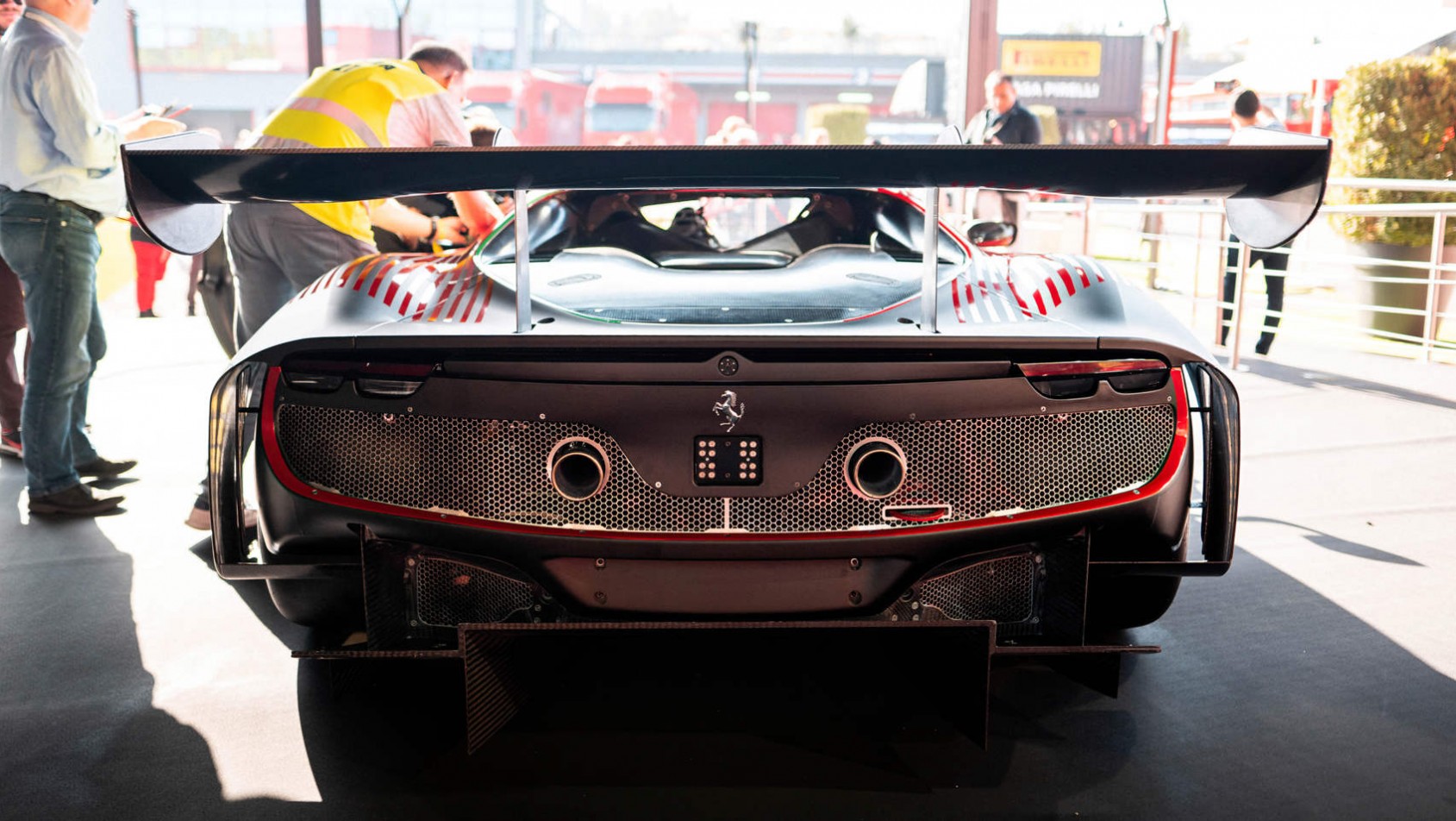 Ferrari 296 GT3 - tył auta - Imola