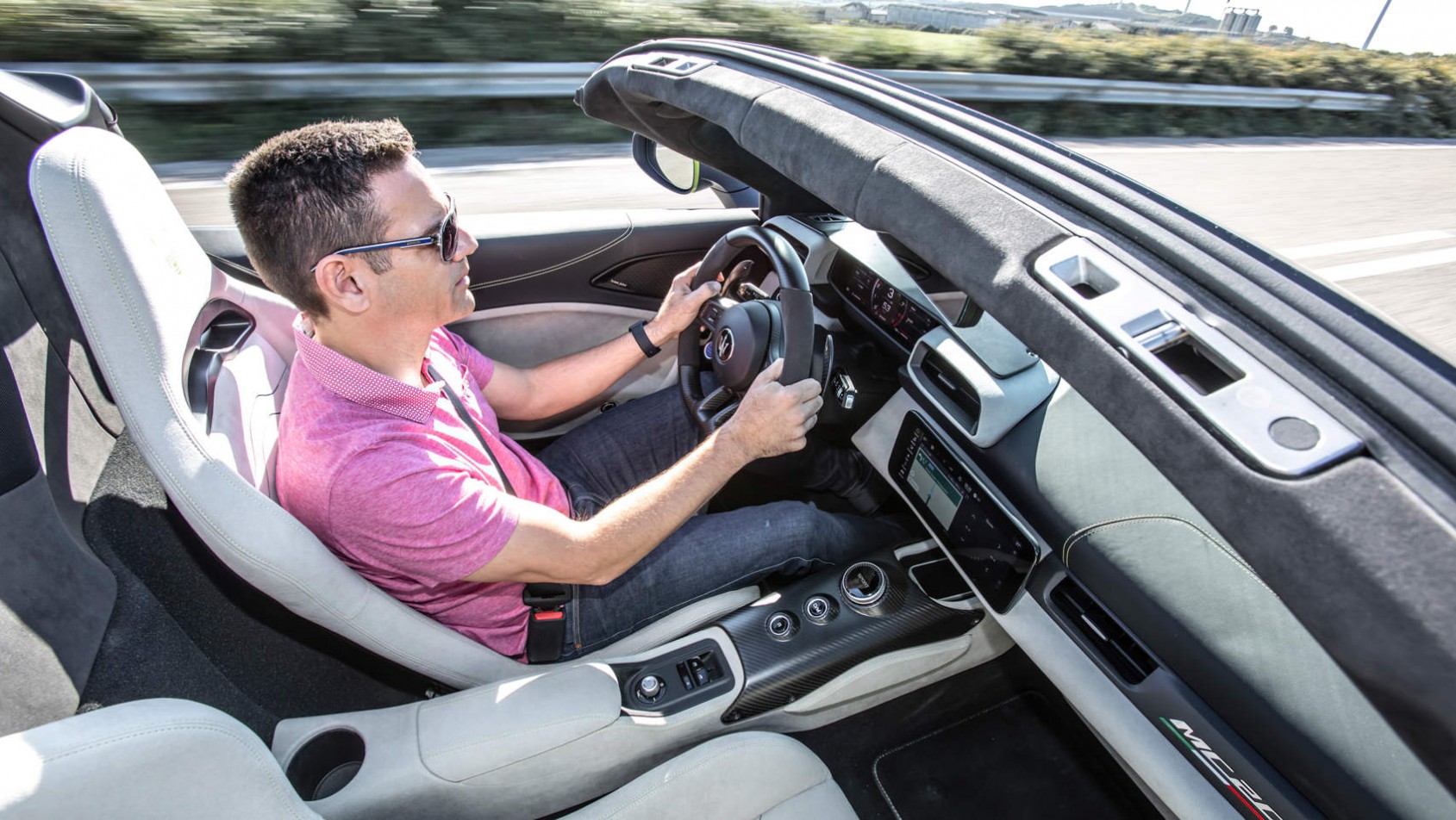 Maserati MC20 Cielo podczas testów