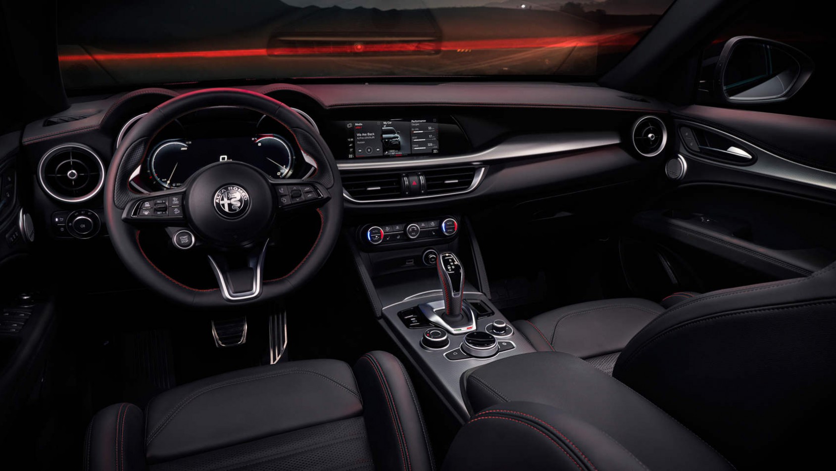 Nowe wnętrze Alfa Romeo Stelvio