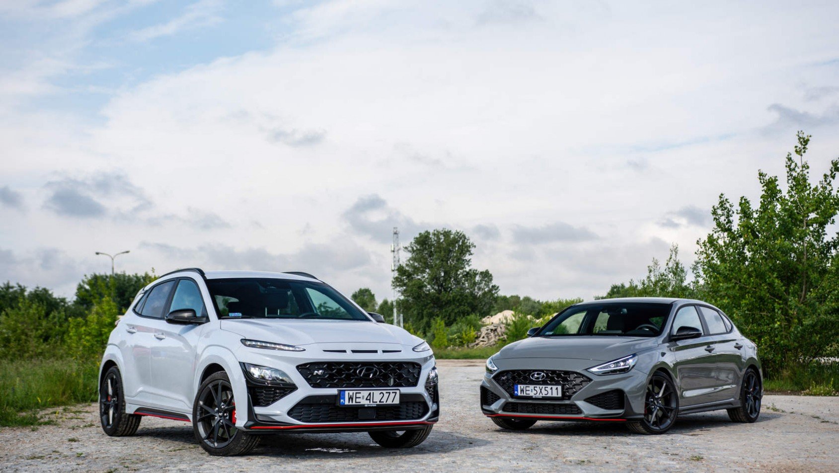 Hyundai i30N Fastback i Kona N