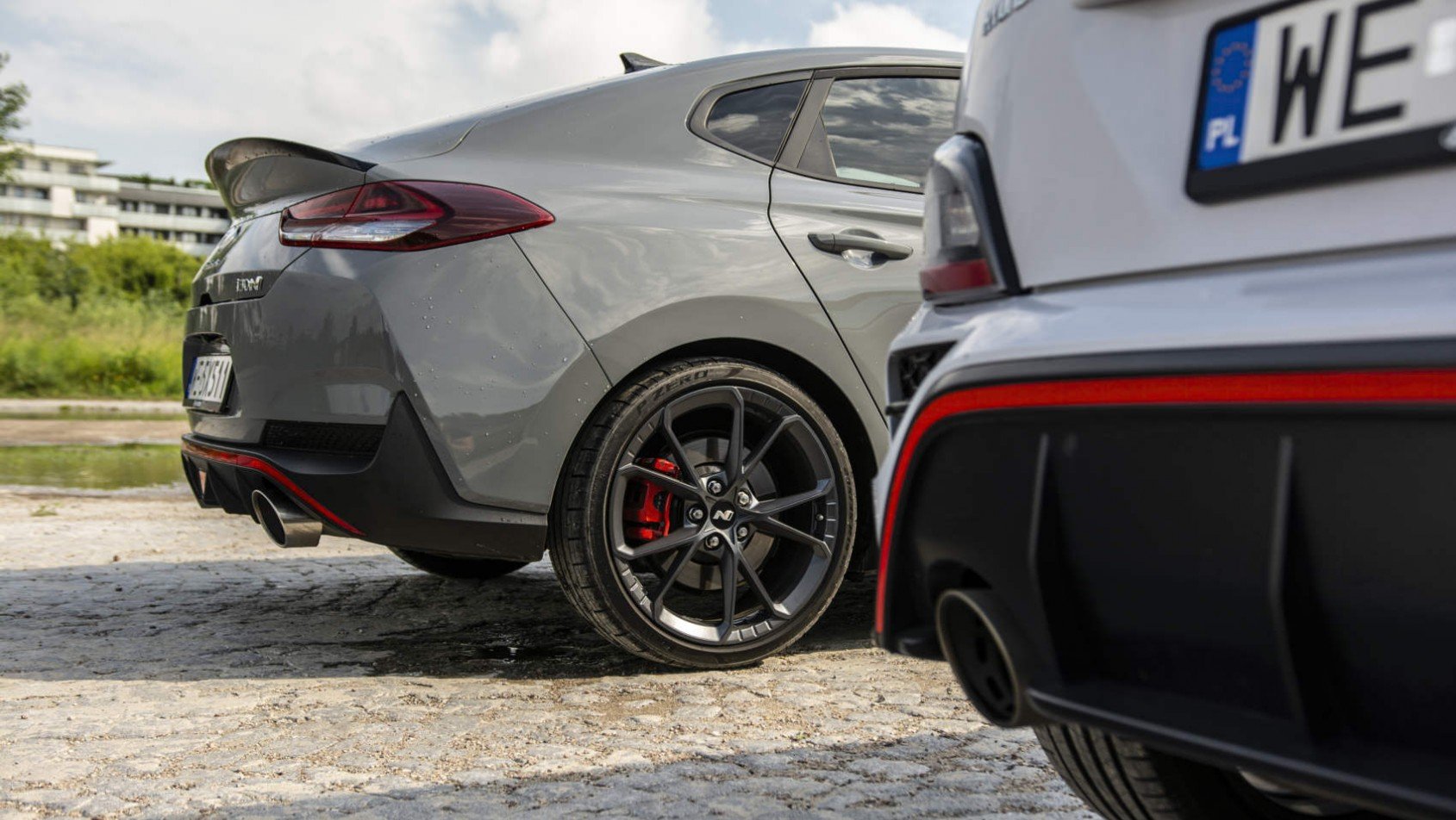 Hyundai i30N Fastback i Kona N - tył