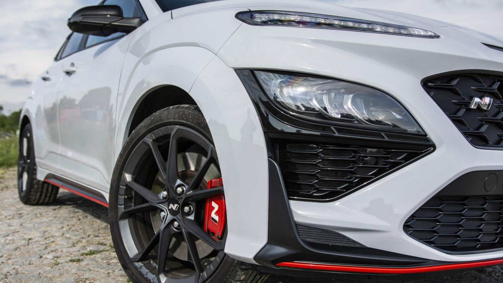 Hyundai Kona N - detale przodu