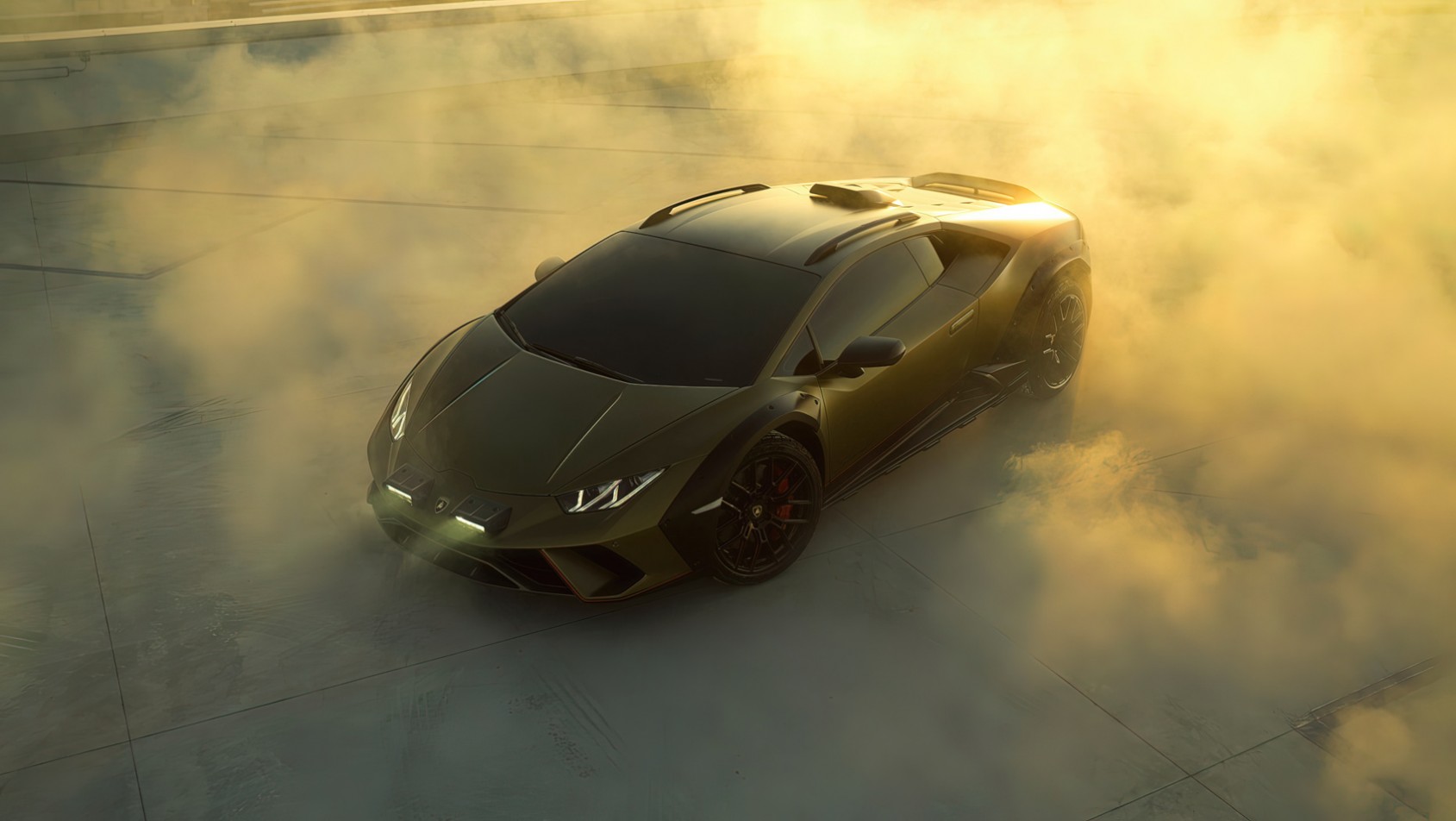 Lamborghini Huracan Sterrato Lamborghini Huracan Sterrato - widok z góry