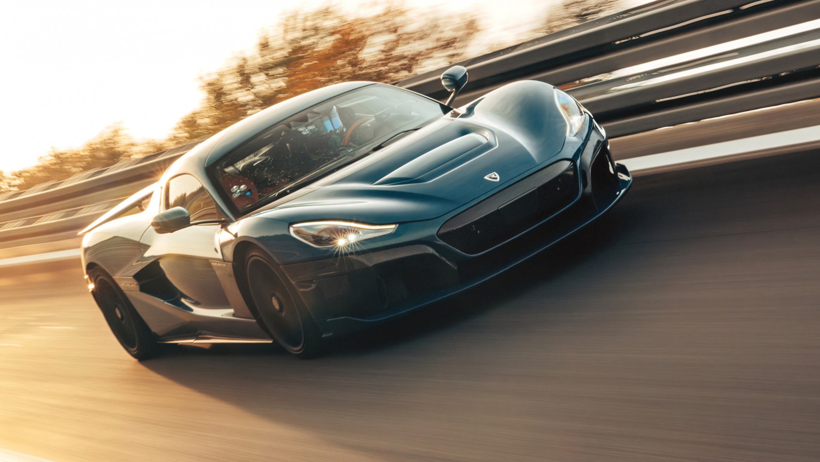 Rimac Nevera na torze