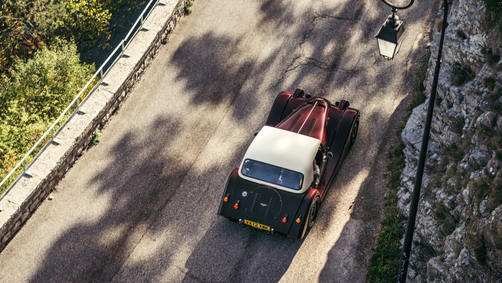 Morgan Plus 6 w ruchu