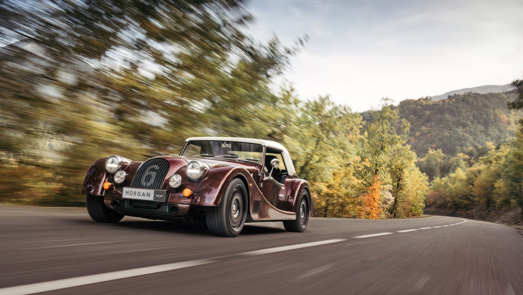 Morgan Plus 6 na drodze