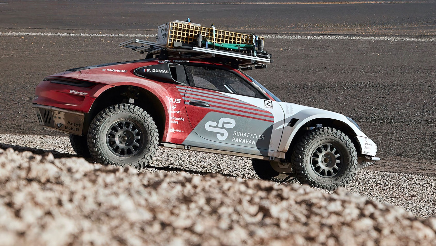 Porsche 911 terenowe wjazd