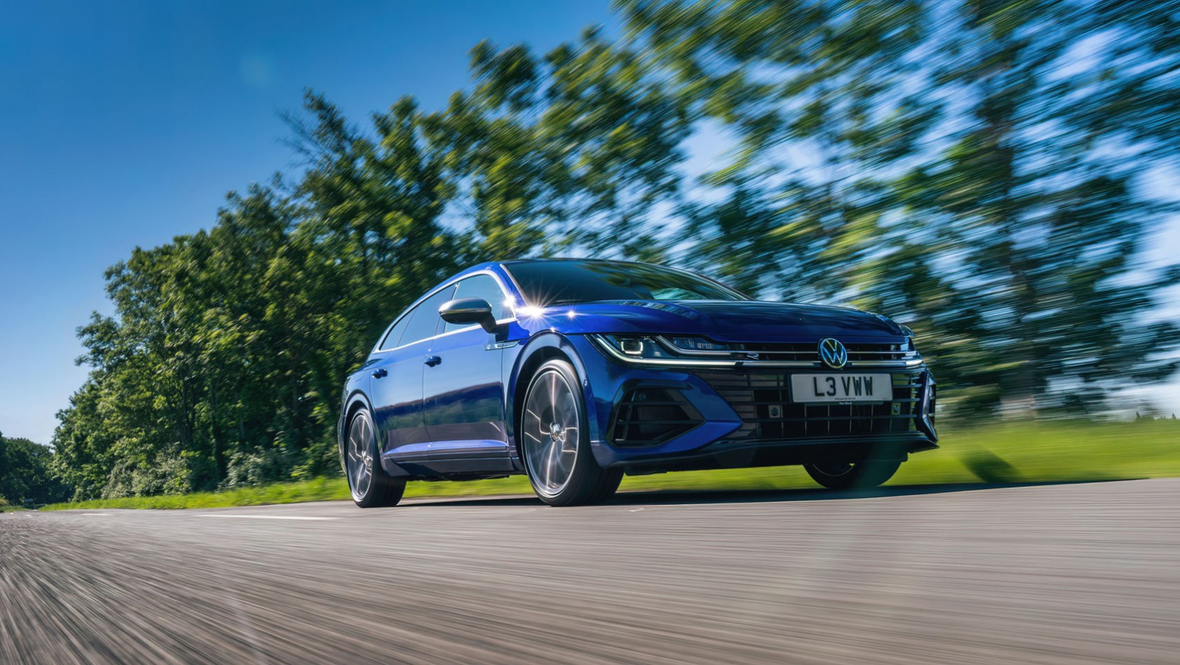 Volkswagen Arteon R podczas testu