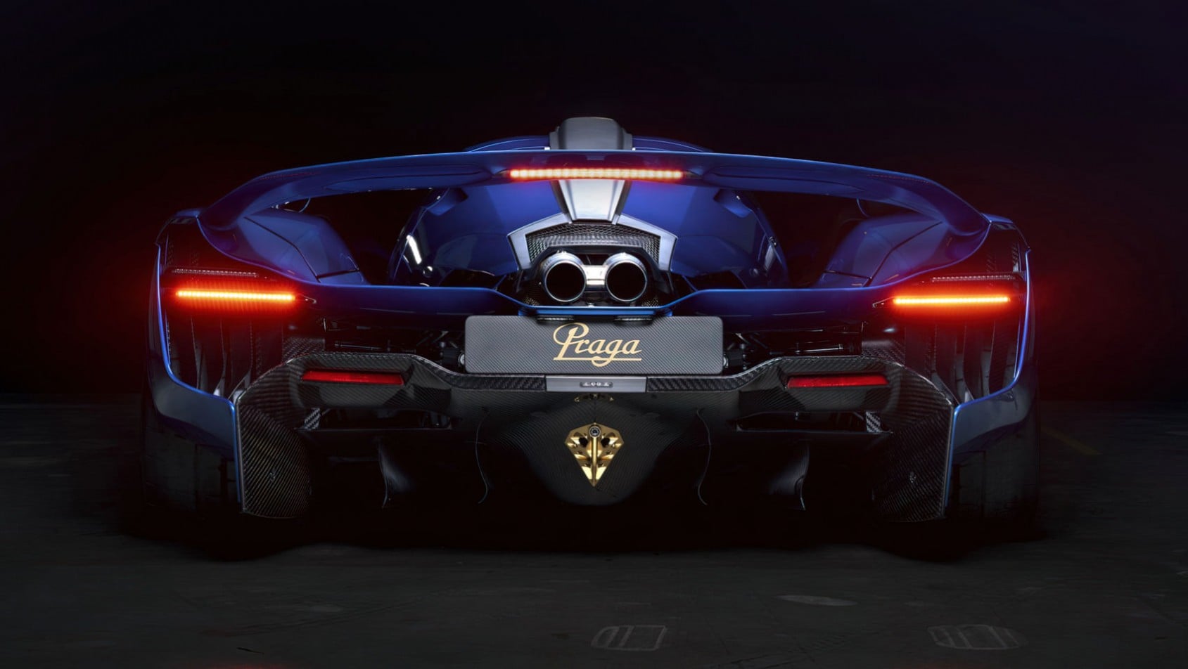 Praga Bohema z tyłu