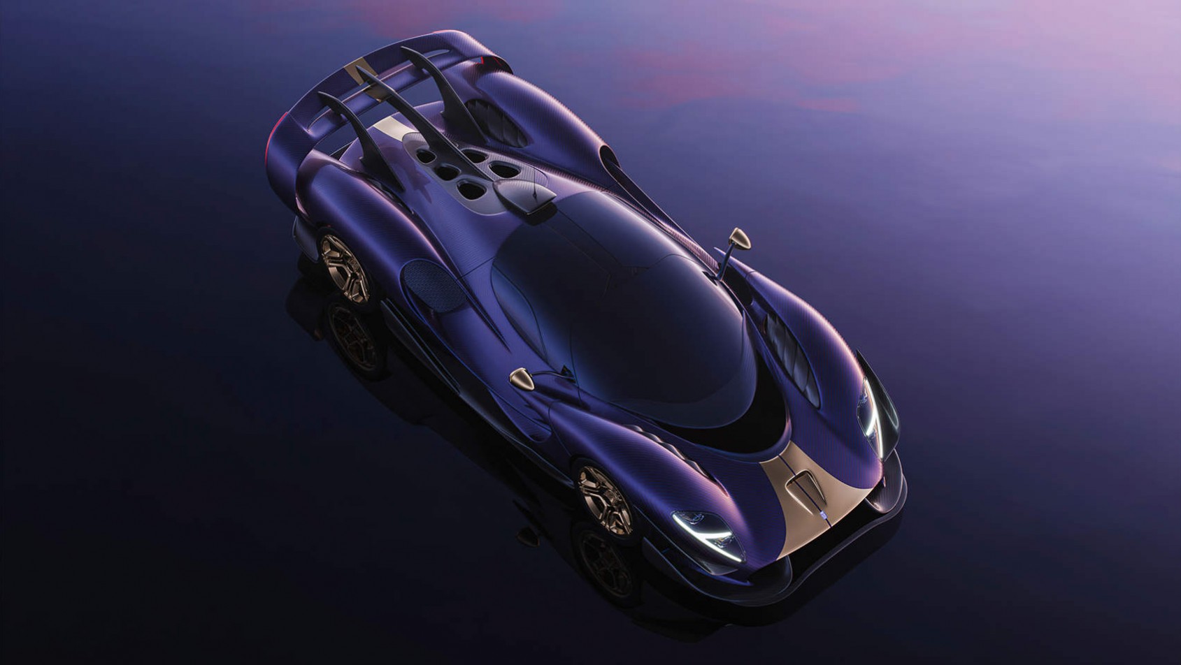 De Tomaso P900 - widok z góry