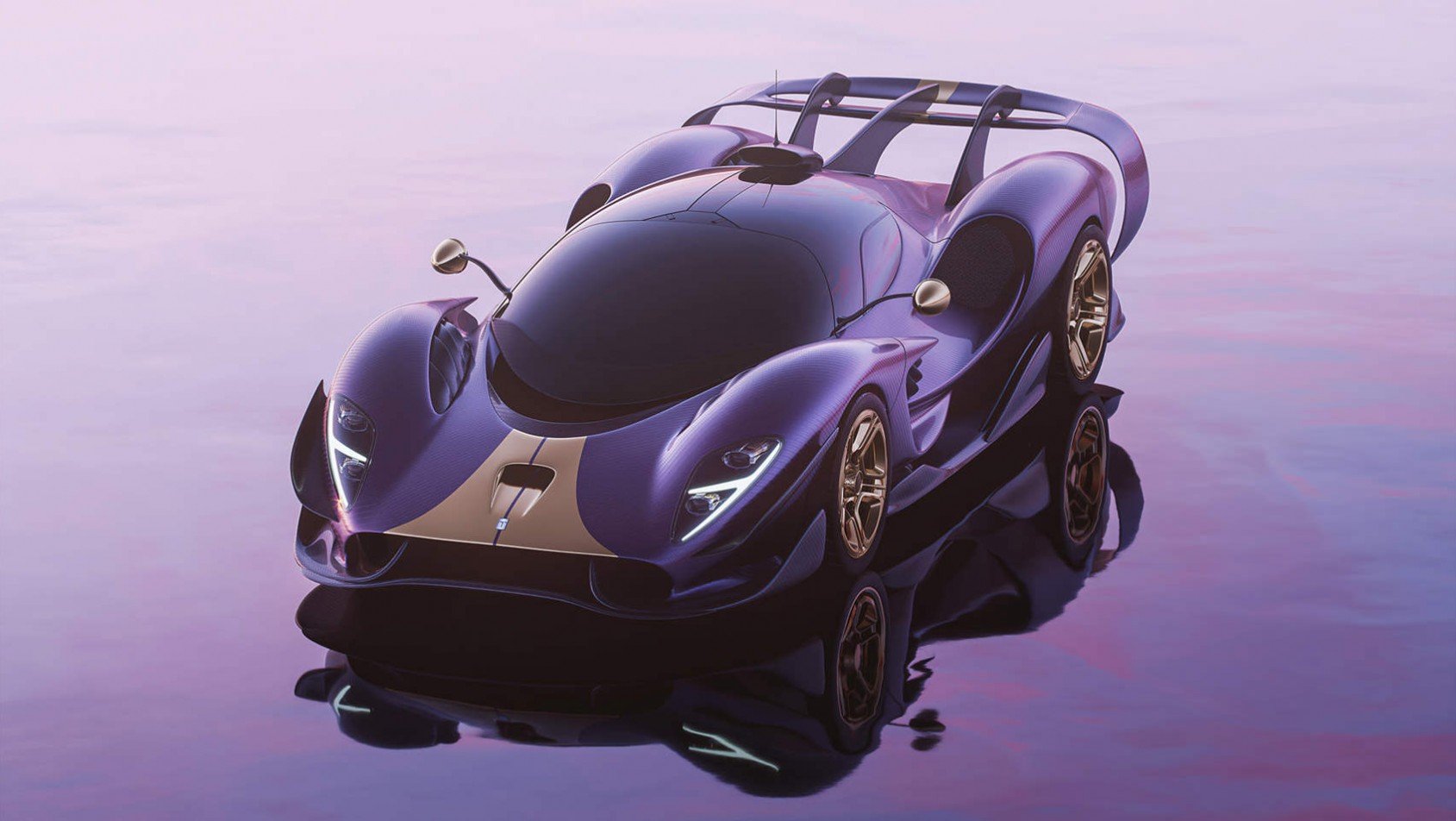 De Tomaso P900 - agresywny front