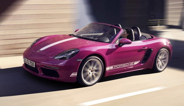 Porsche 718 Style Edition w kolorze Ruby Star Neo