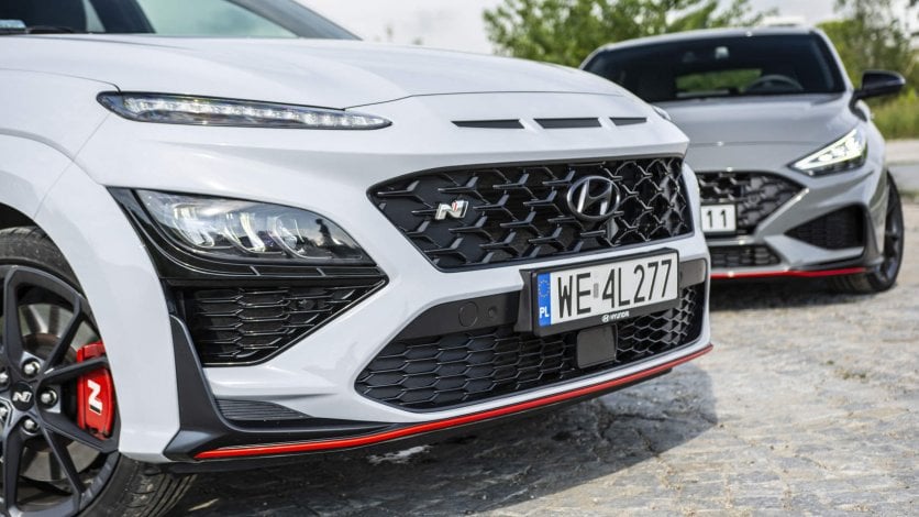 Hyundai i30N Fastback i Kona N