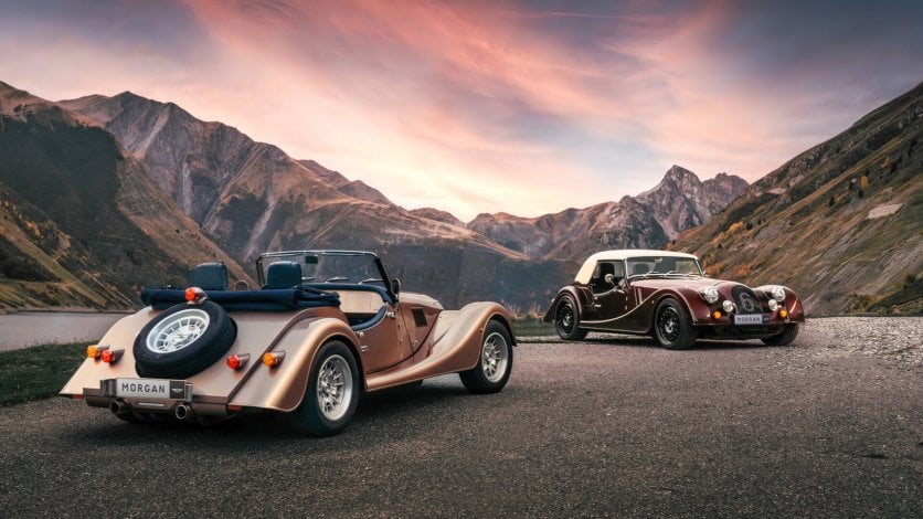 Morgan Plus Six & Plus Four Morgan Plus Six i Plus Four porównanie