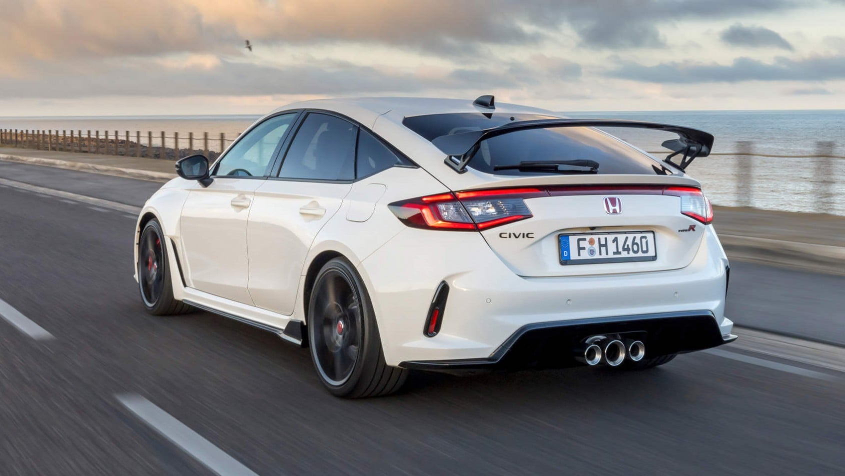 Honda Civic Type R FL5 - tył auta