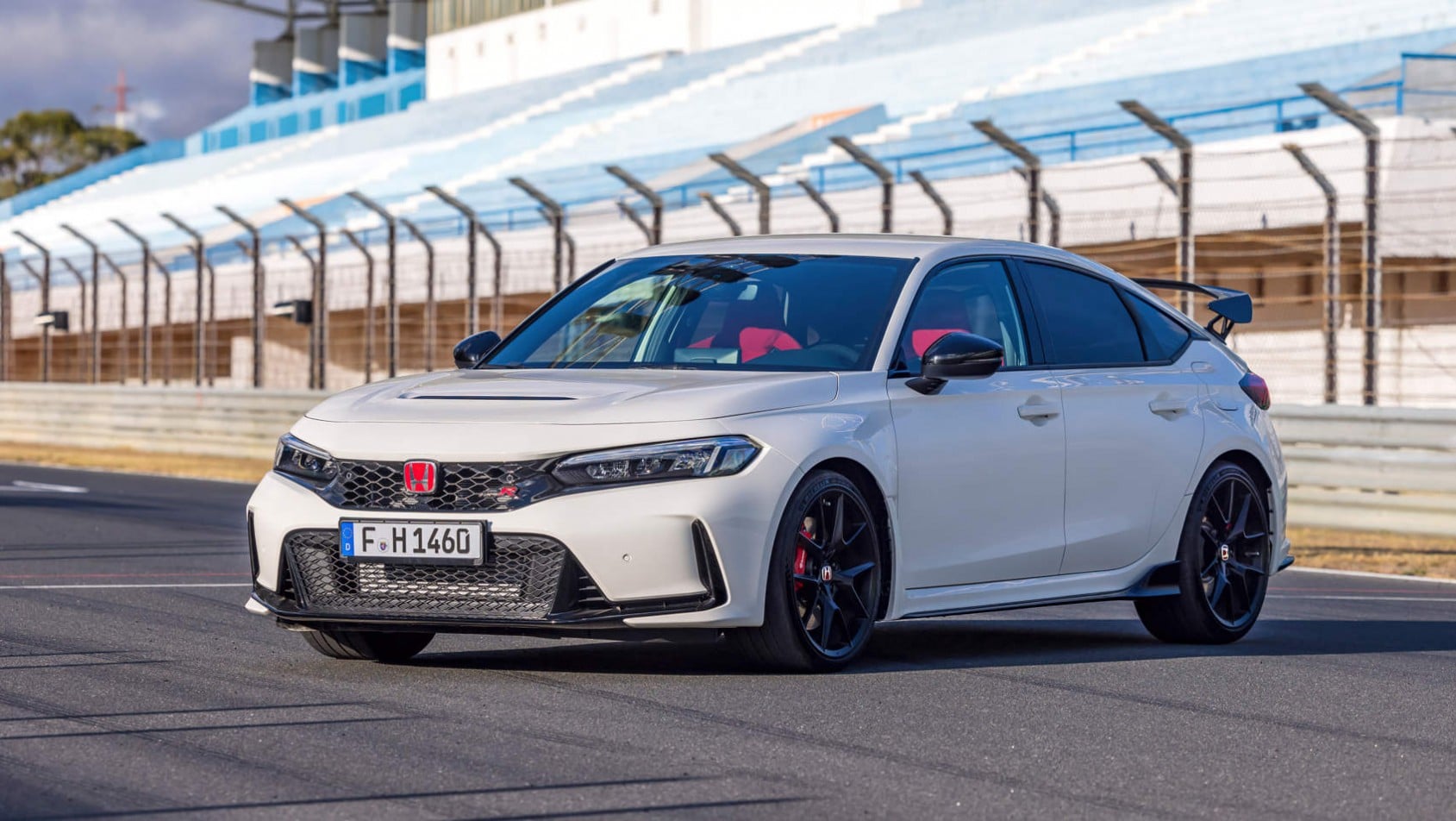 Honda Civic Type R FL5 - na torze
