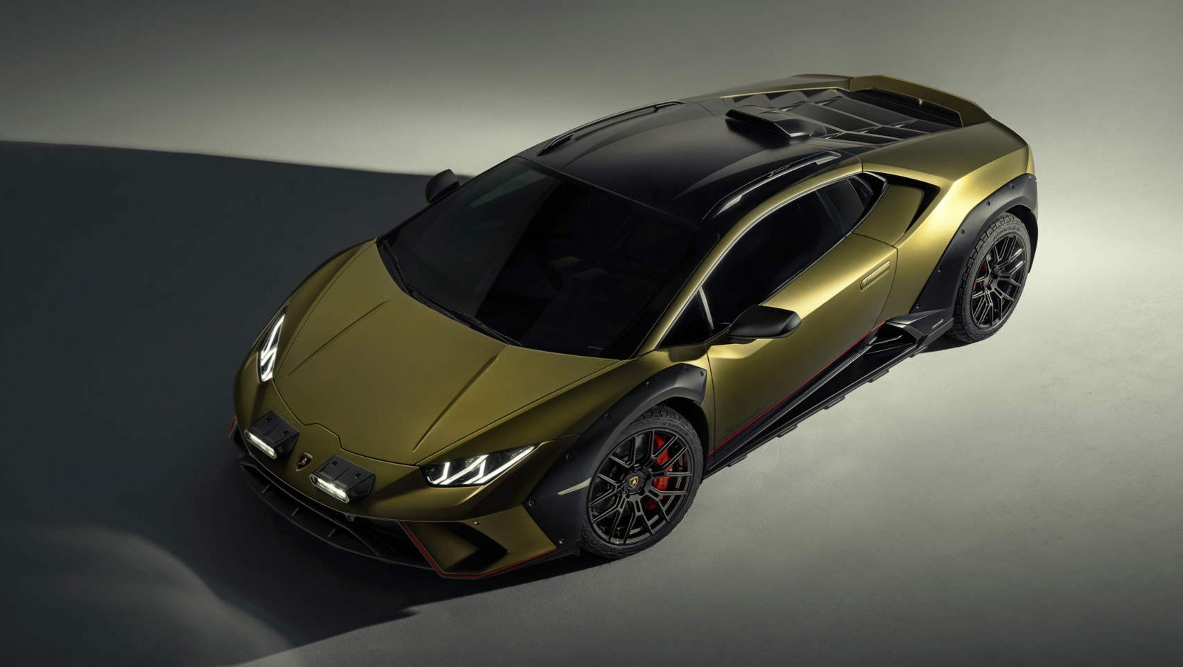 Lamborghini Huracan Sterrato - widok z góry