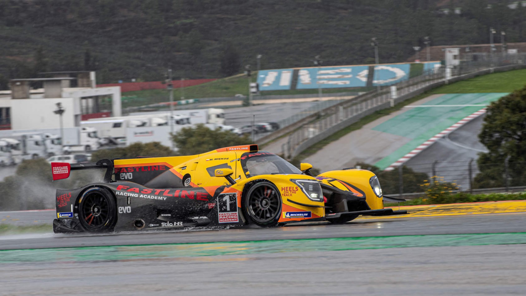 Mariusz Miękoś w Ligier JSP320