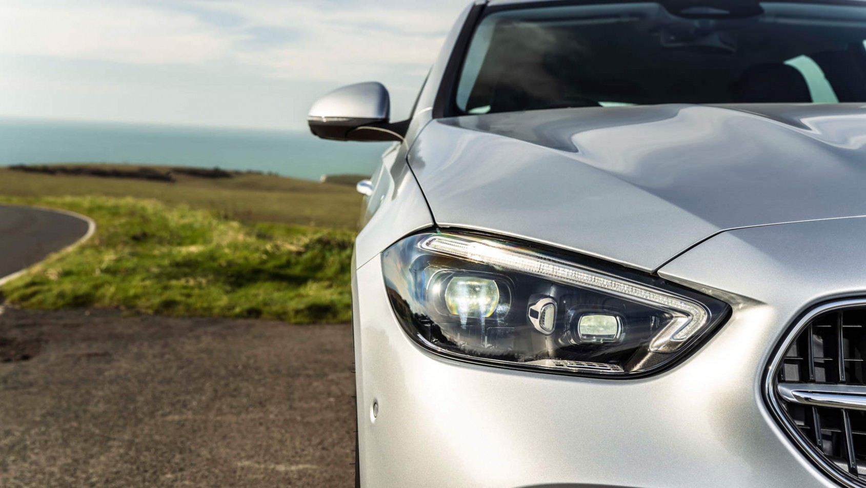 Mercedes-Benz C300d kombi - oświetlenie