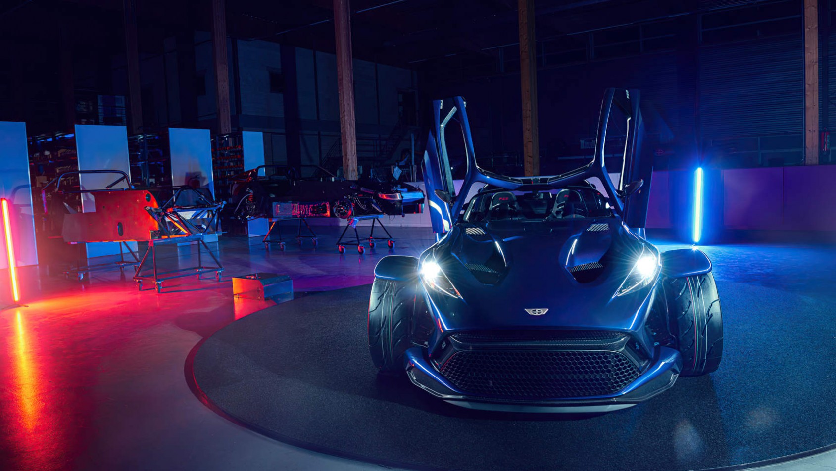 Donkervoort F22 Donkervoort F22 - podczas prezentacji