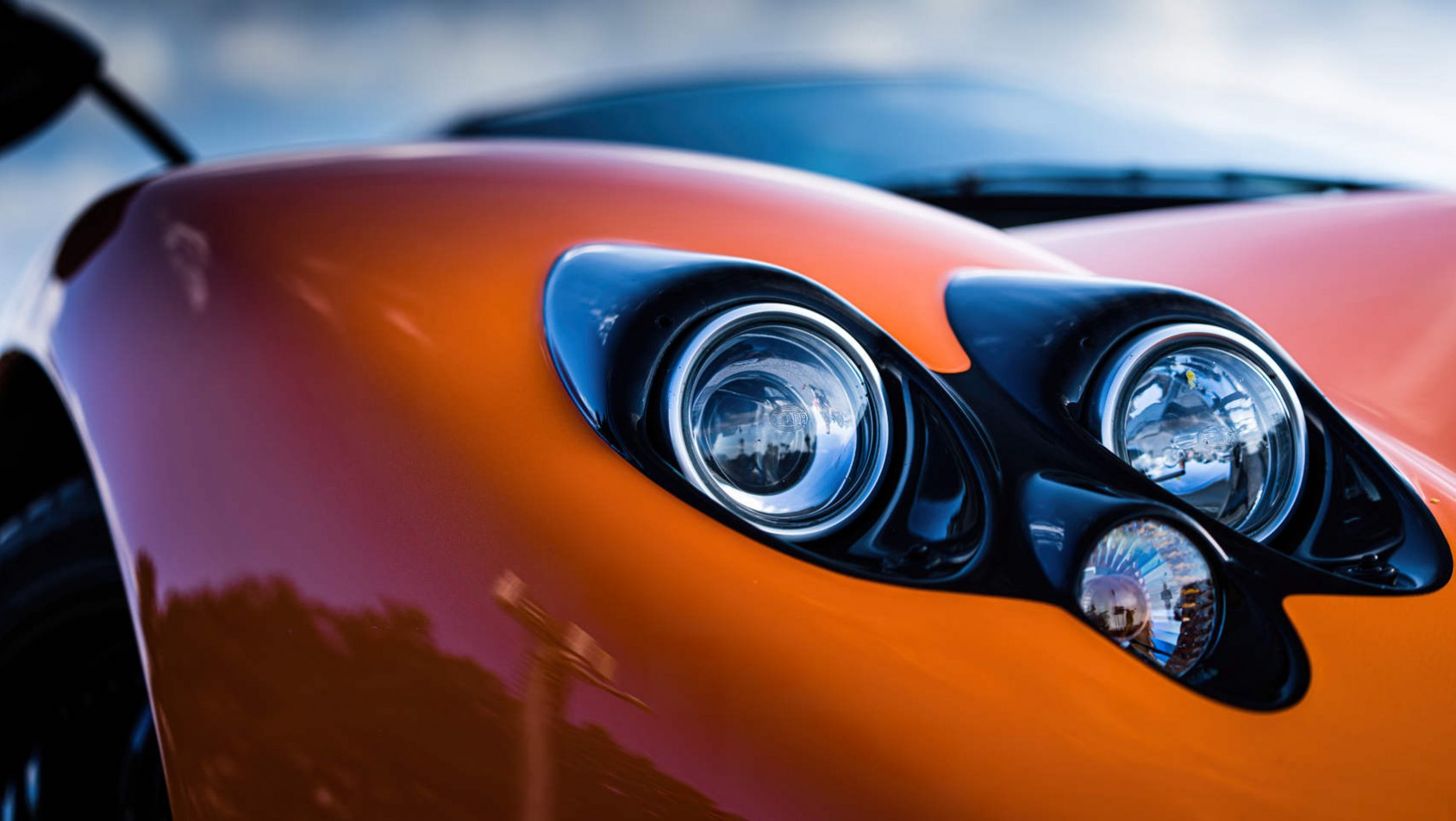 Pagani Zonda F - reflektory