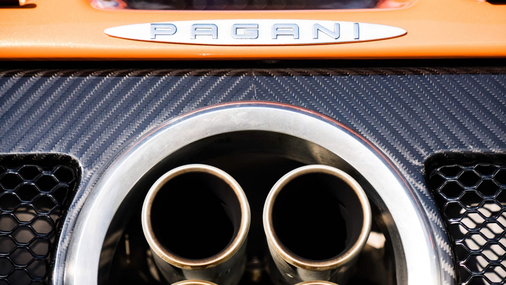 Pagani Zonda F - wydech