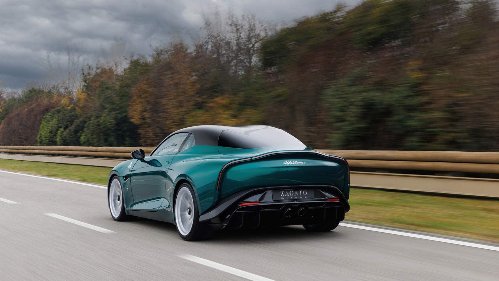 Alfa Romeo Giulia SWB Zagato - tył auta