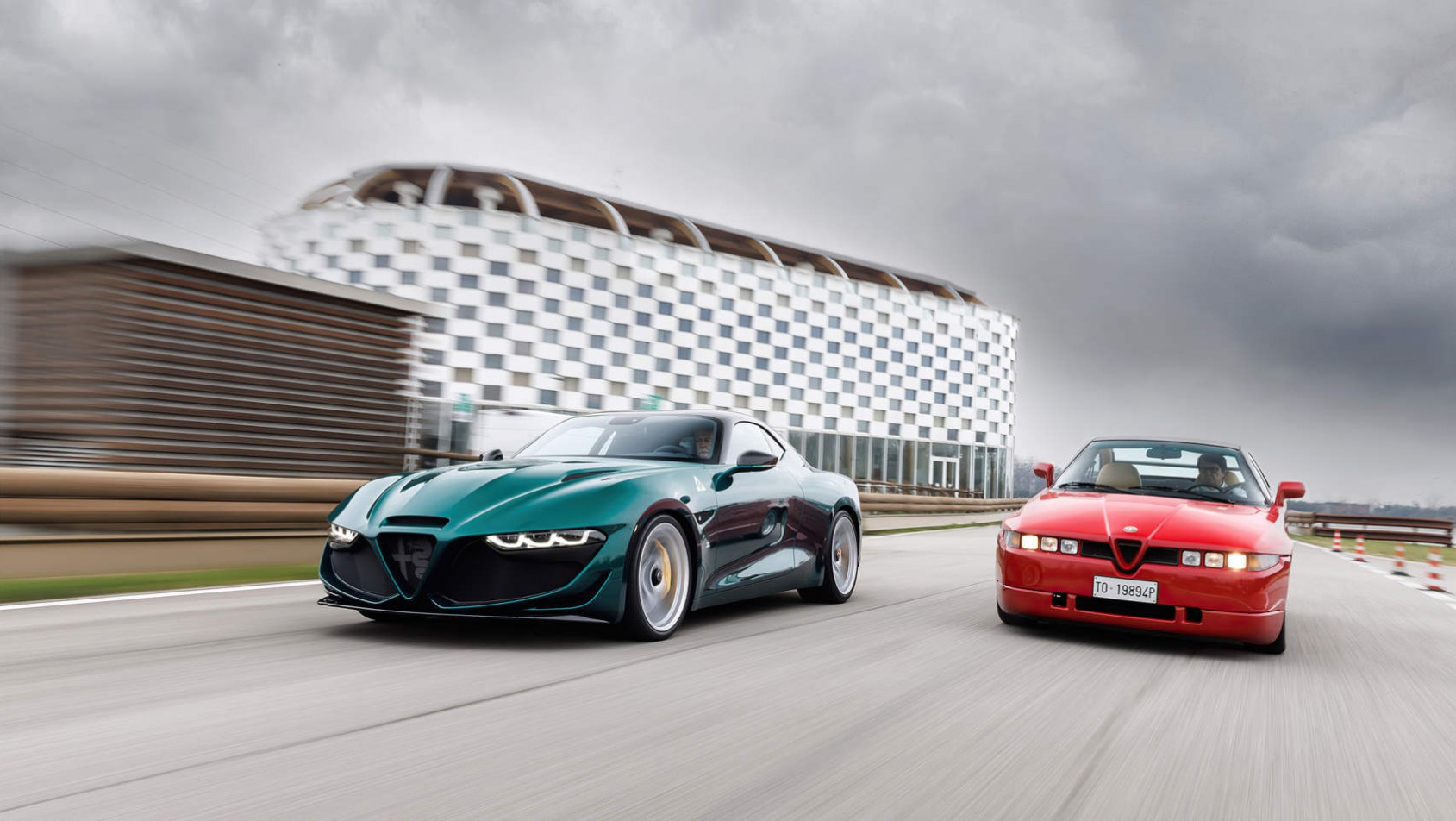 Alfa Romeo Giulia SWB Zagato - front