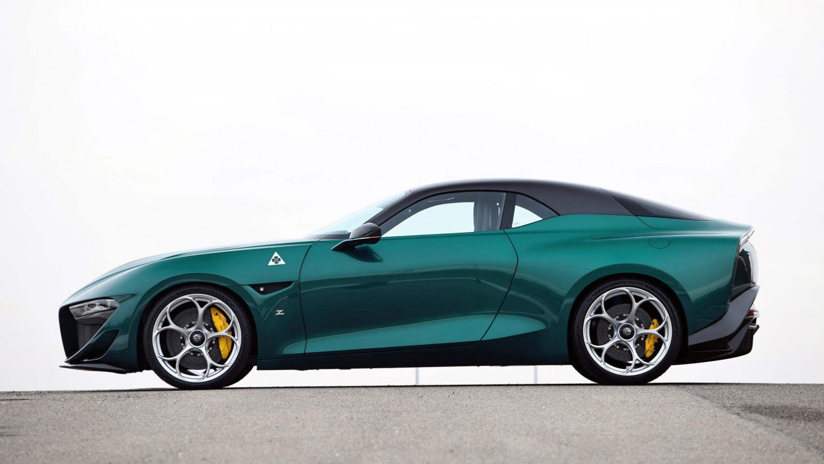 Alfa Romeo Giulia SWB Zagato - linia auta