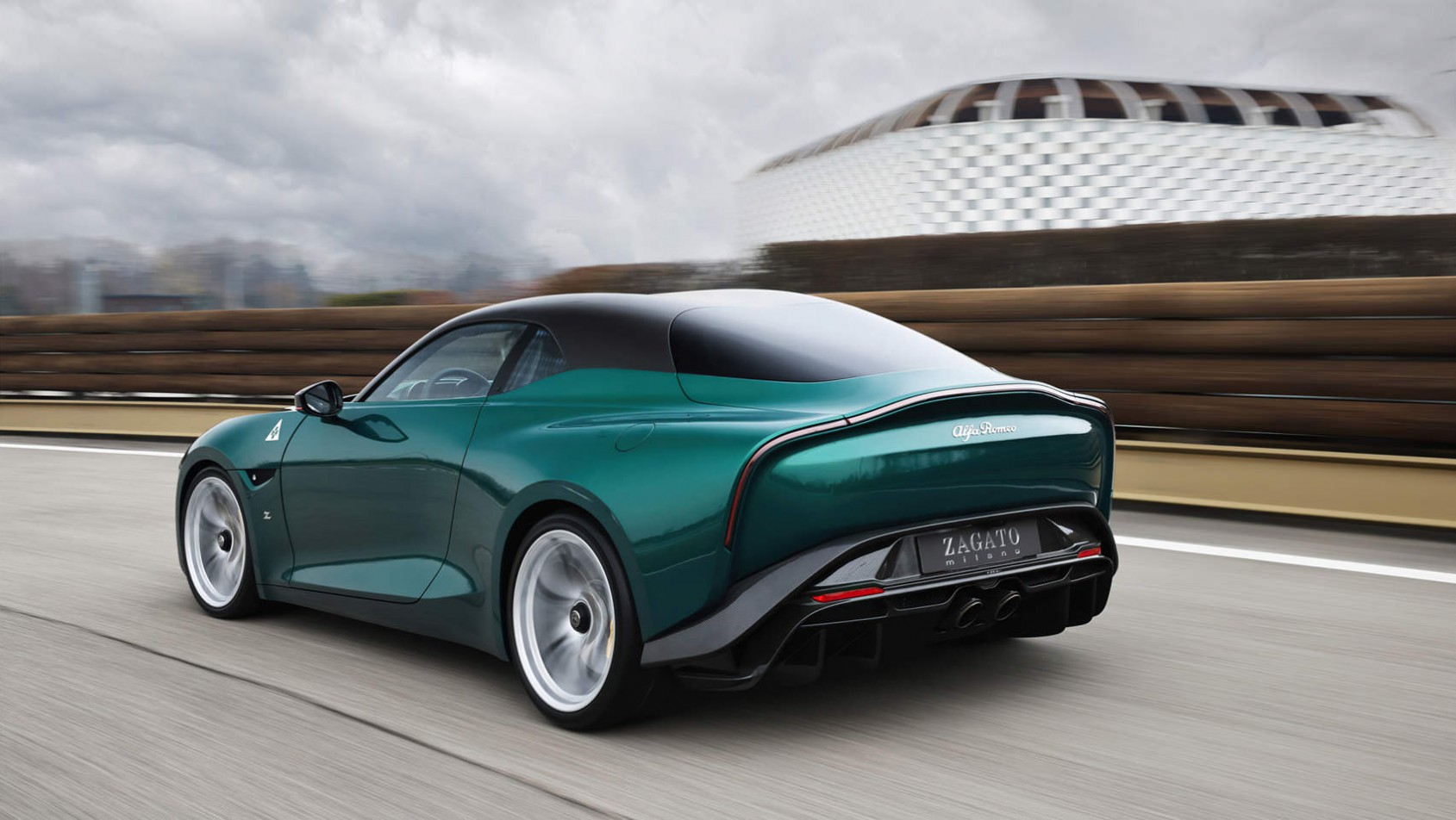 Alfa Romeo Giulia SWB Zagato - na drodze